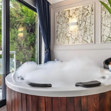 Magnificent Mansion W/view Bosphorus&jacuzzi Apartamento *